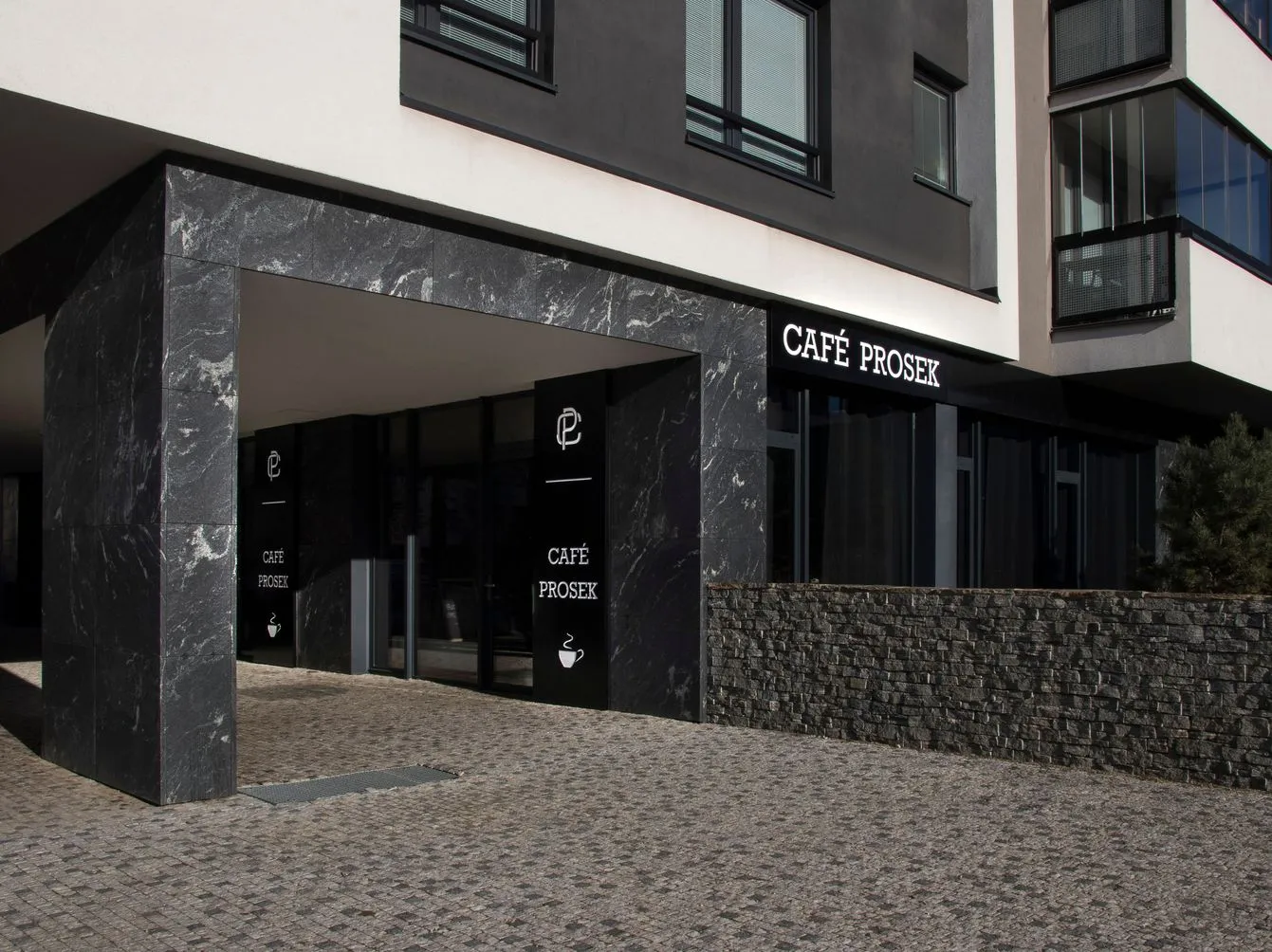 Café Prosek exteriér